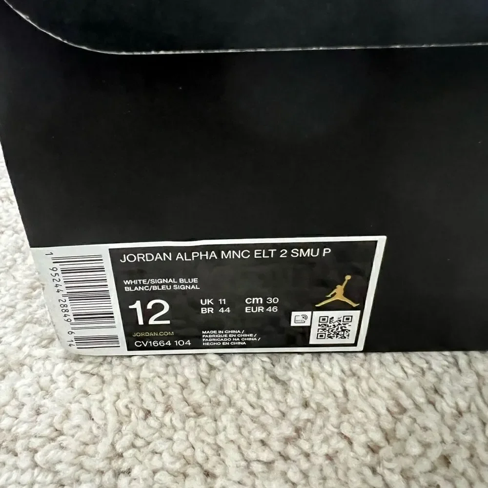 Nike Jordan Alpha Menace Elite 2 UCLA Player Exclusive Football Cleat